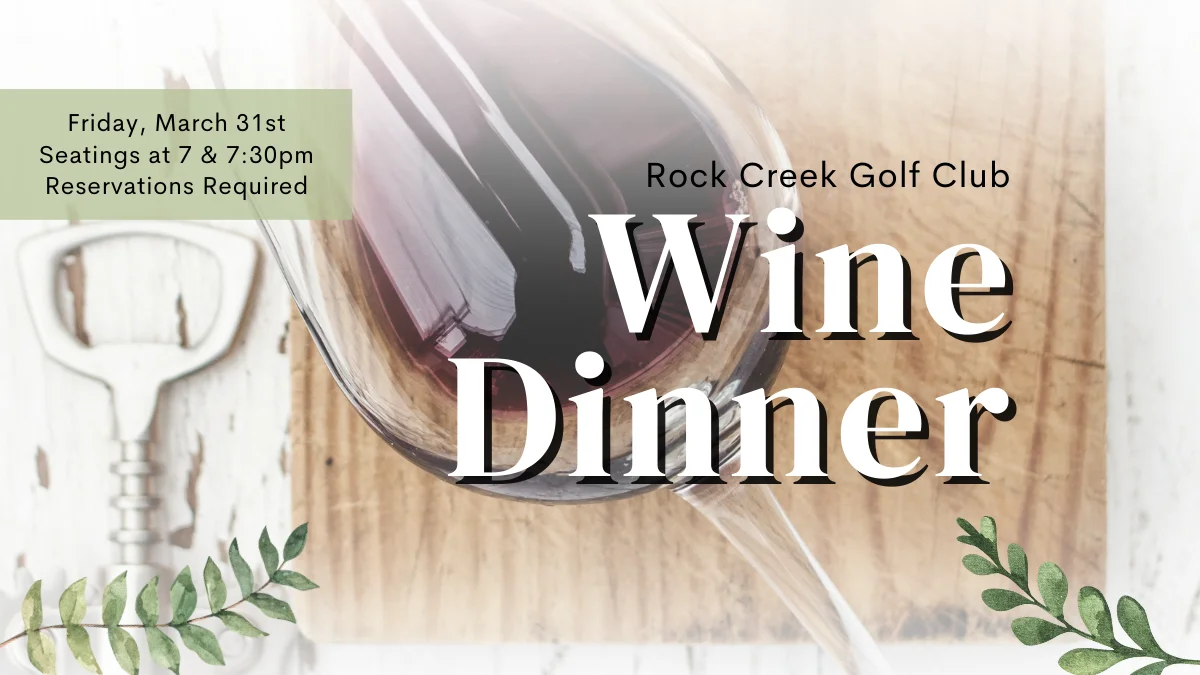 Wine Dinner 3/31
