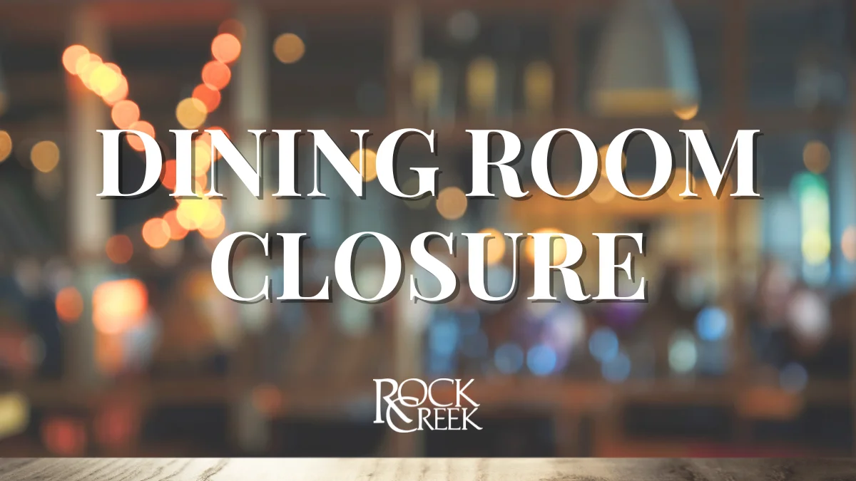 Upcoming Dining Room Closure