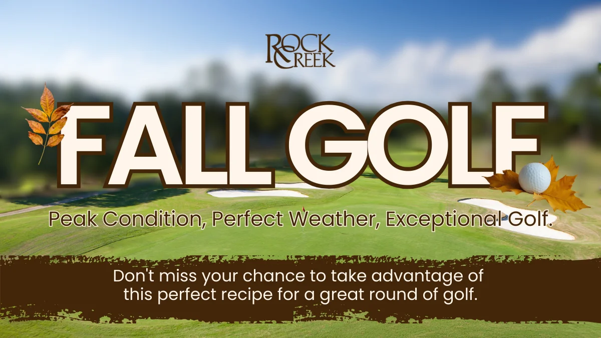 Peak Condition, Perfect Weather, Exceptional Golf.