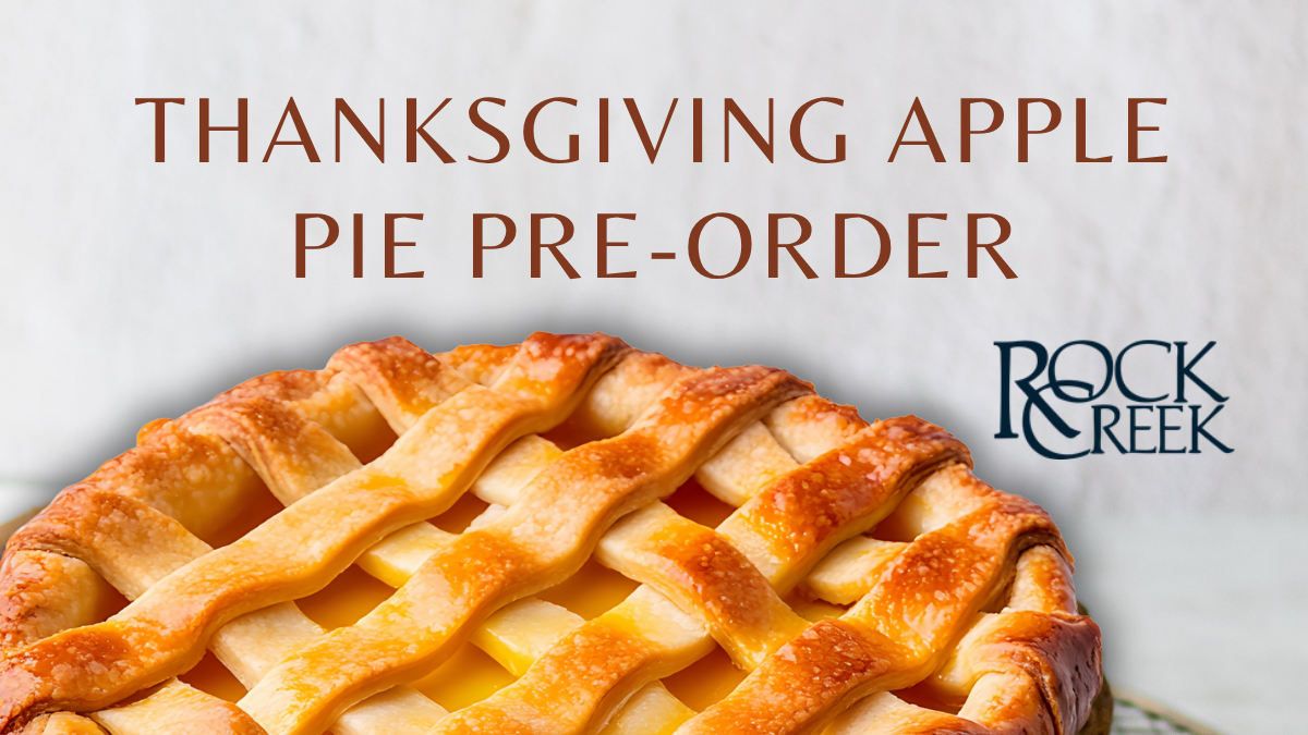 Thanksgiving Apple Pie Pre-Orders