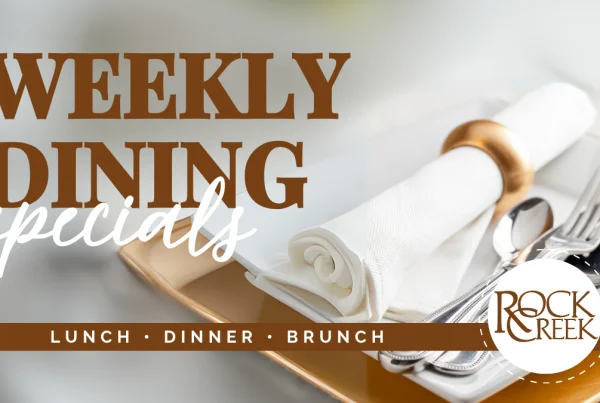 Weekly Dining Specials