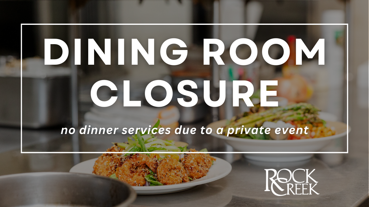 Dinner Services Cancelled