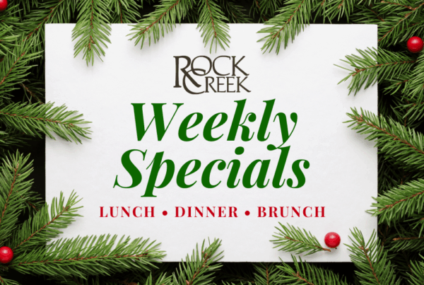 Weekly Specials - Lunch, Dinner, Brunch
