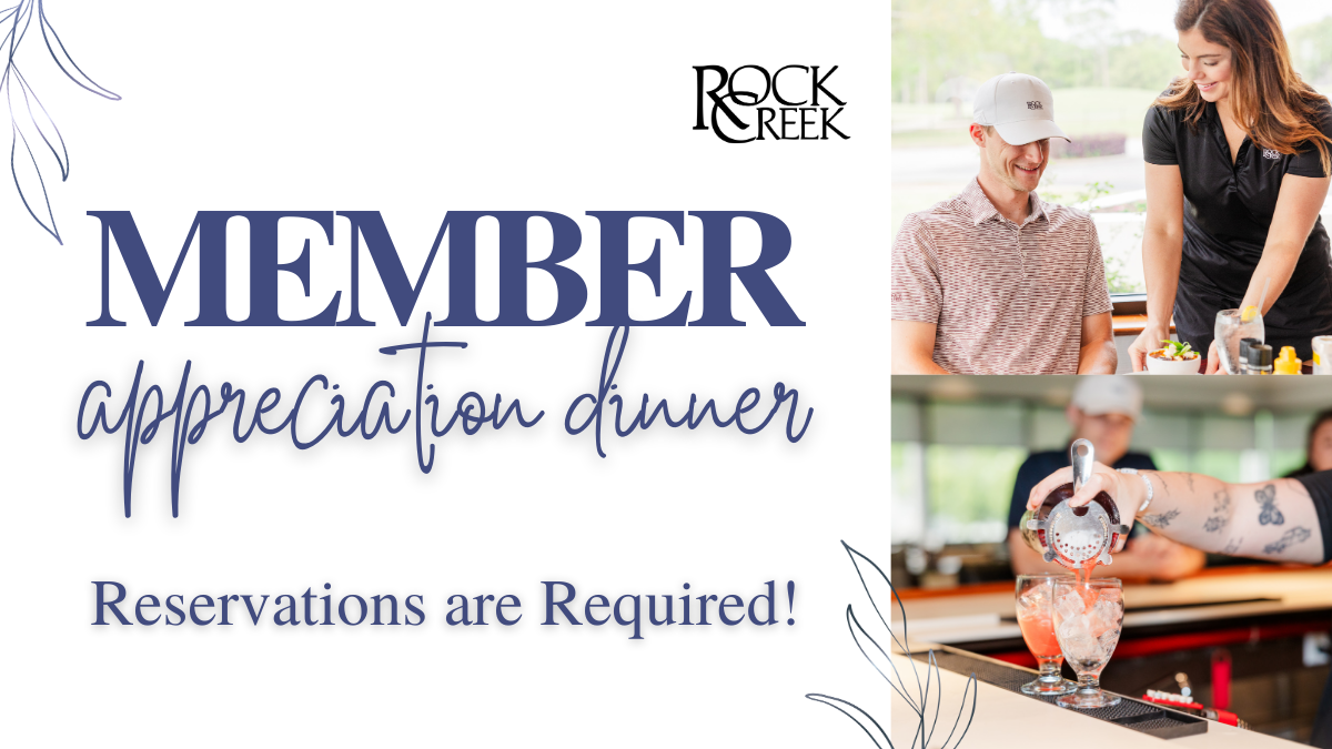 Member Thank You Dinner