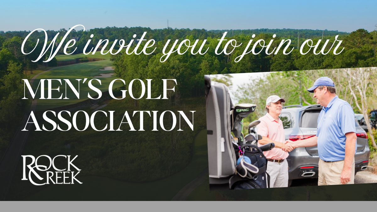 Rock Creek Men’s Golf Association Membership Now Open