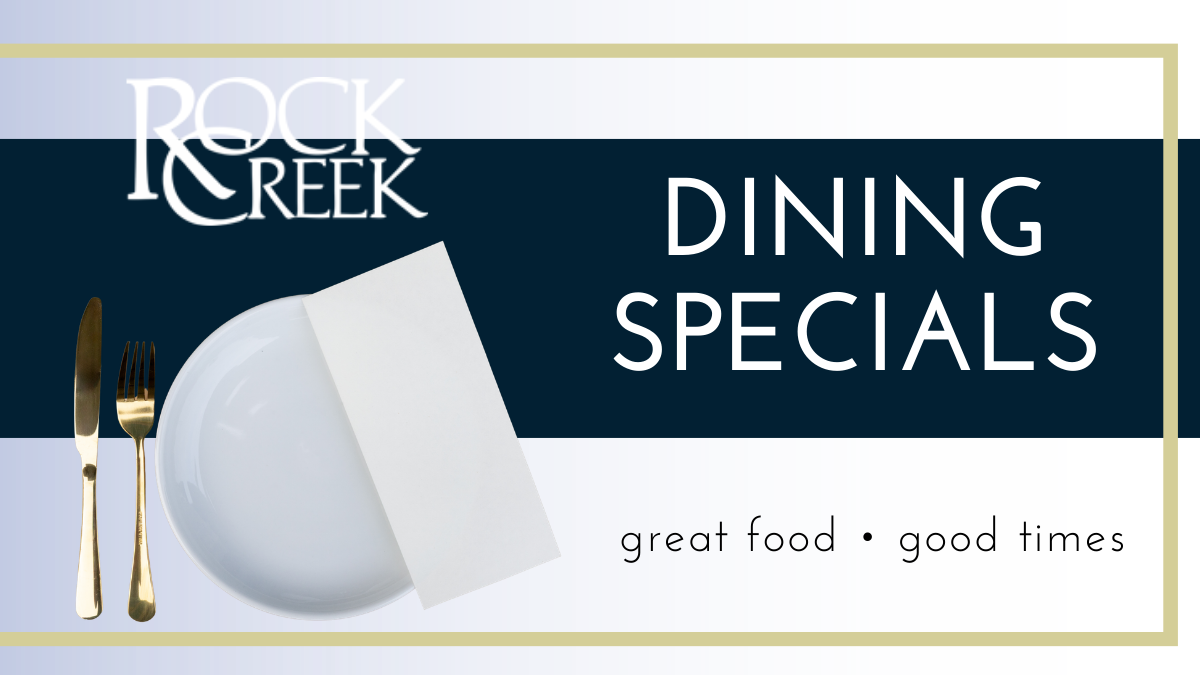 Rock With This Week’s Specials • April 20-26
