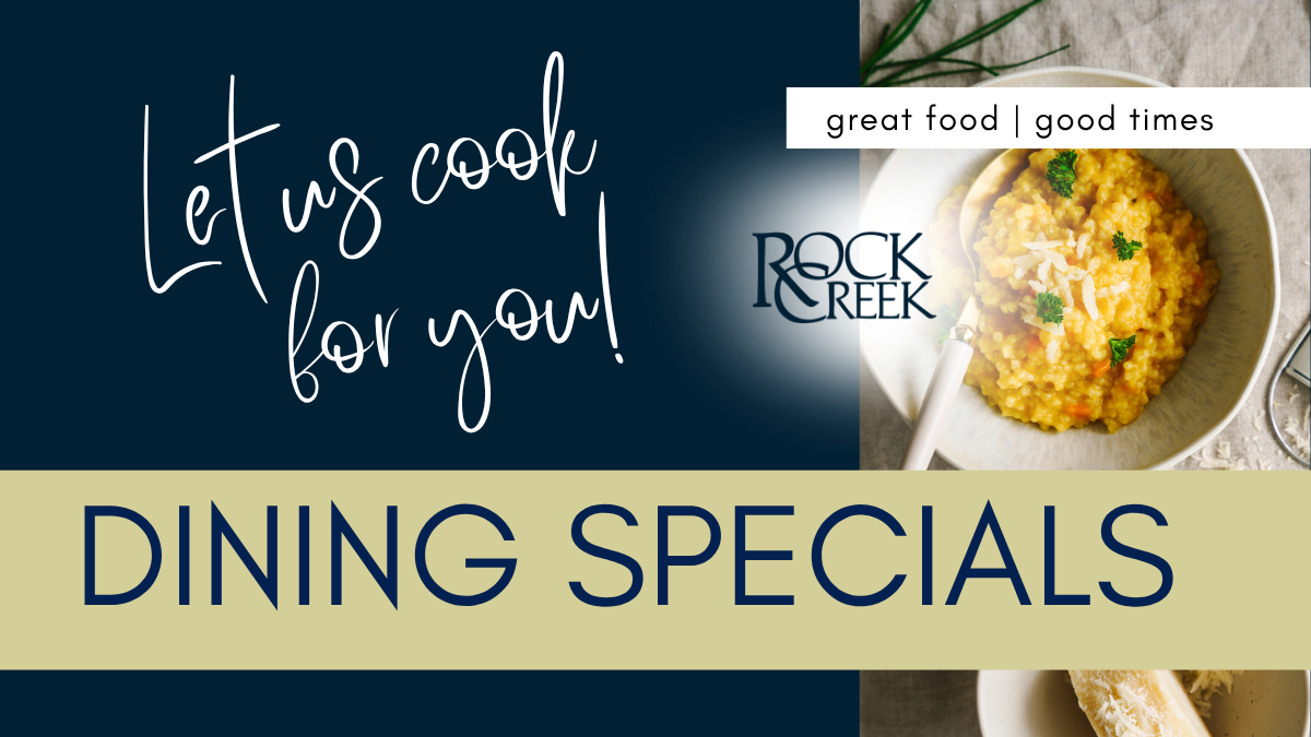 Let Us Do The Cooking This Week • April 13-19