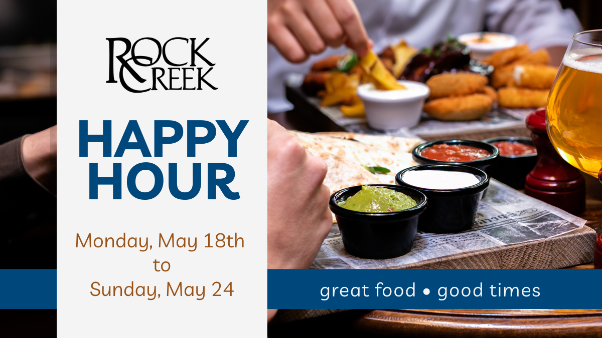 On the Menu: Chef’s Weekly Features at Rock Creek