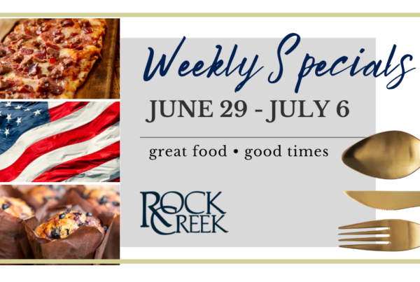 Weekly Specials