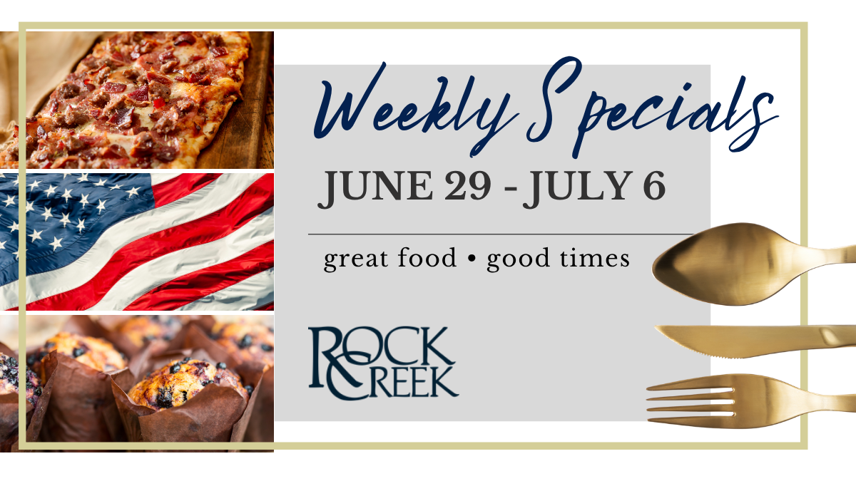 Start July With Fresh Flavors – June 29 – July 6