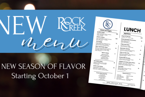 New Menu 2026
