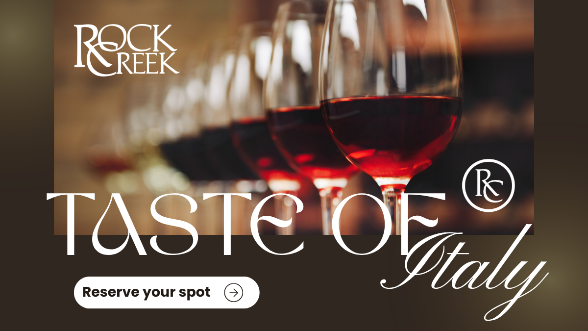 Taste of Italy is coming to Rock Creek!