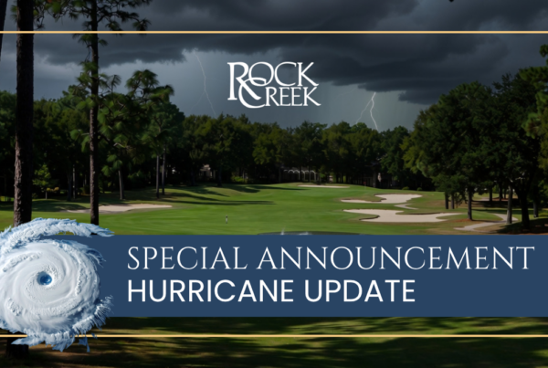 Hurricane Update: Rock Creek Golf Club Operations